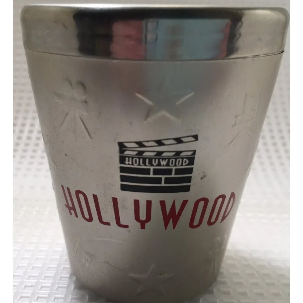 Hollywood Tourist Souvenir Shot Glass Stainless Steel